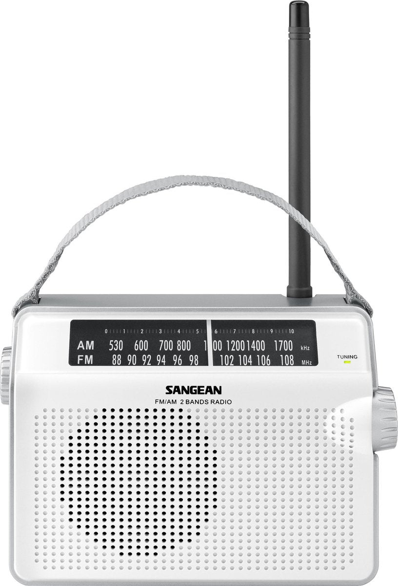 Sangean PR-D6 - Draagbare radio - Wit