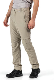 Regatta - Leesville II Zip Off Trousers - Beige - Heren - maat  56