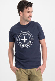 Tee Logo Circle Me 0018 Navy