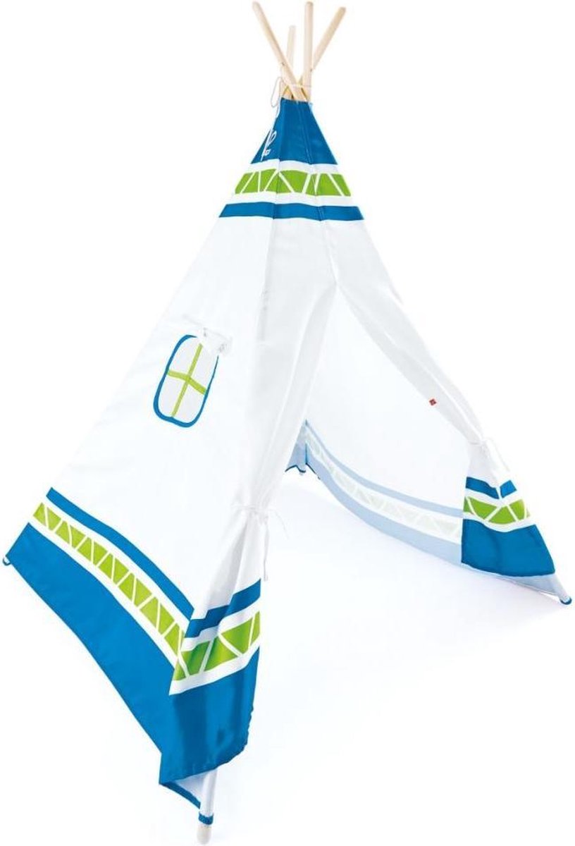Hape Wigwam speeltent blauw