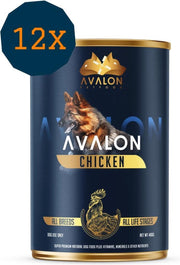 Avalon Dog Chicken - Hondenvoer - 12 x 410 g