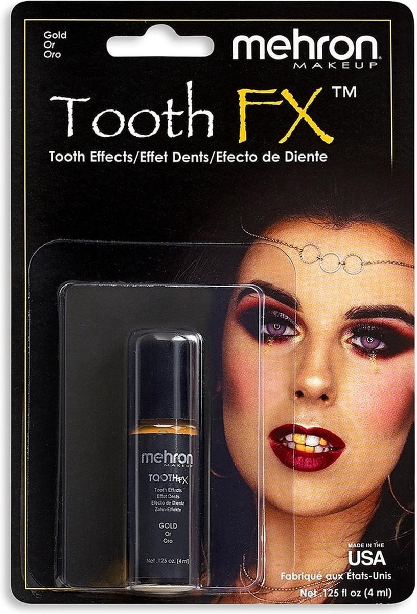 Mehron Tooth FX Tandenlak - Goud