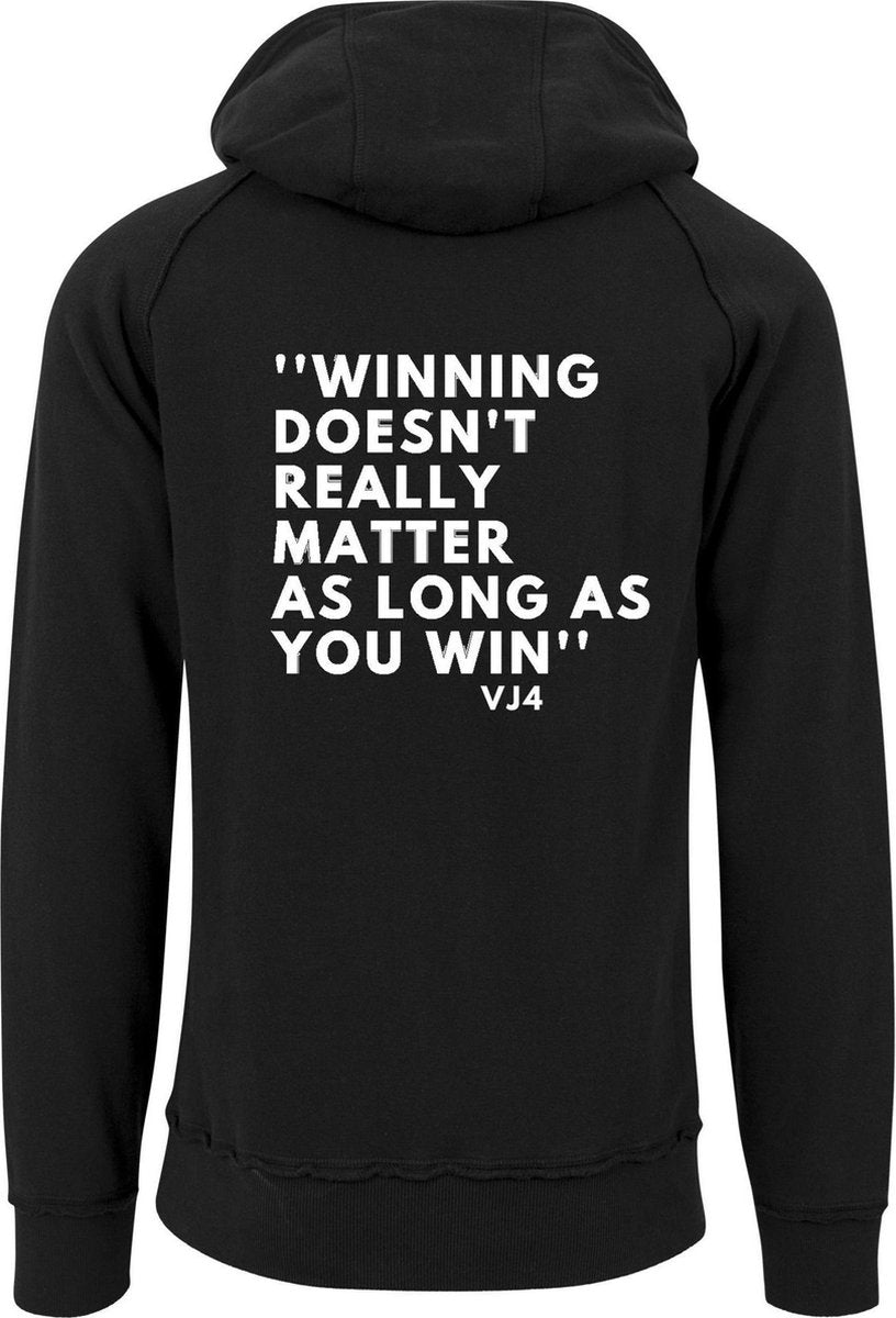FC Eleven - Winning Hoodie – Zwart – XXL