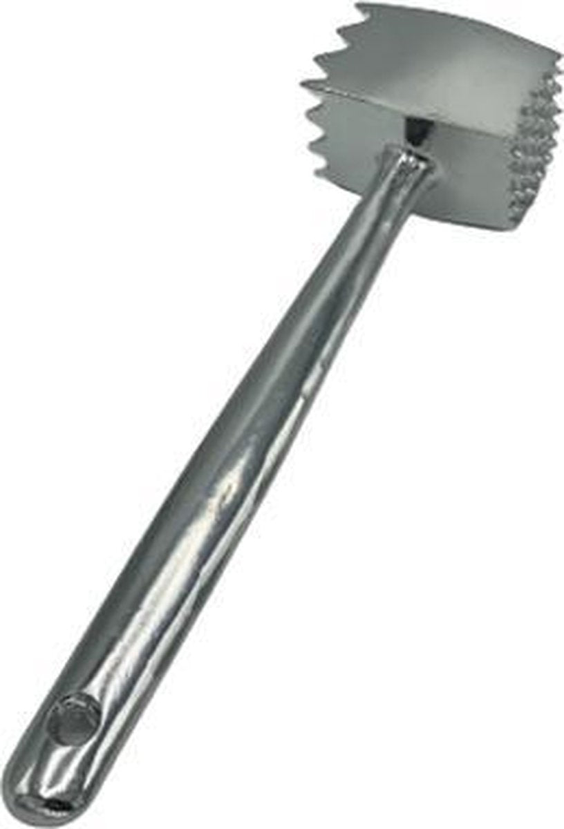 Vleeshamer 2-zijdig - aluminium - klein formaat