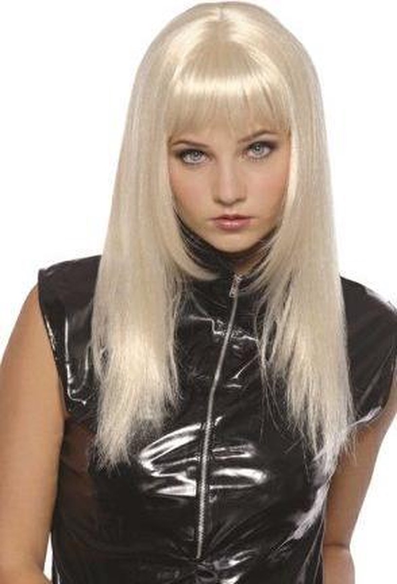 Pruik spicy blond