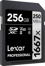 Lexar SDXC Professional UHS-II 1667x 256GB