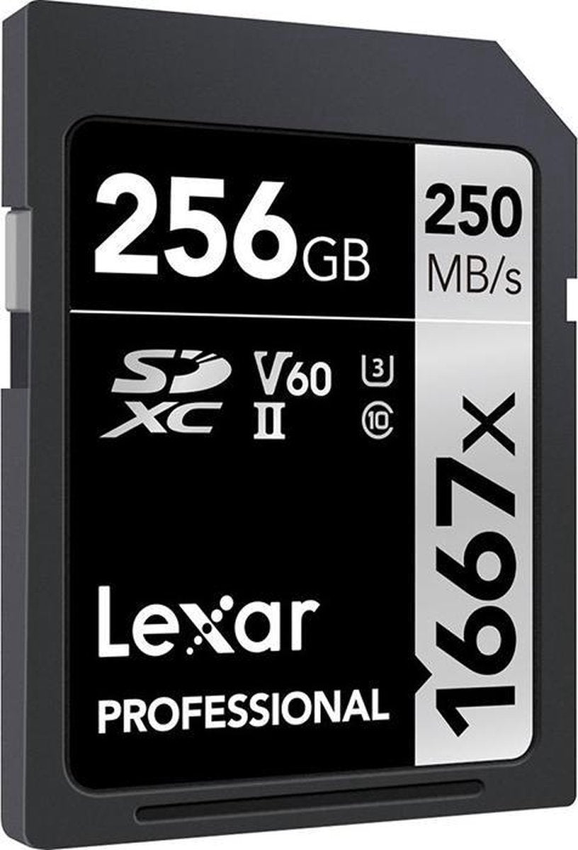 Lexar SDXC Professional UHS-II 1667x 256GB