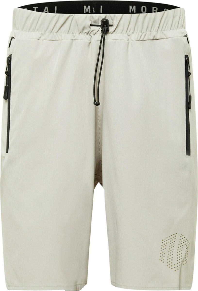 Morotai sportbroek high performance shorts 3.0 Lichtgrijs-M