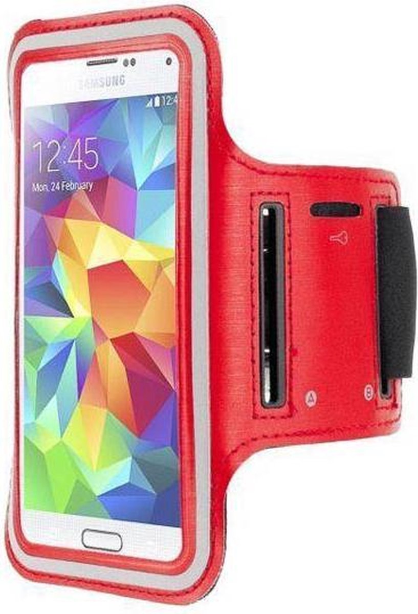 Samsung Galaxy S7 sports armband case Rood Red