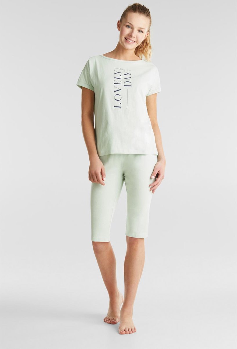 Esprit - Anie - Pyjama - 020EF1Y311 - Light Aqua Green - 40