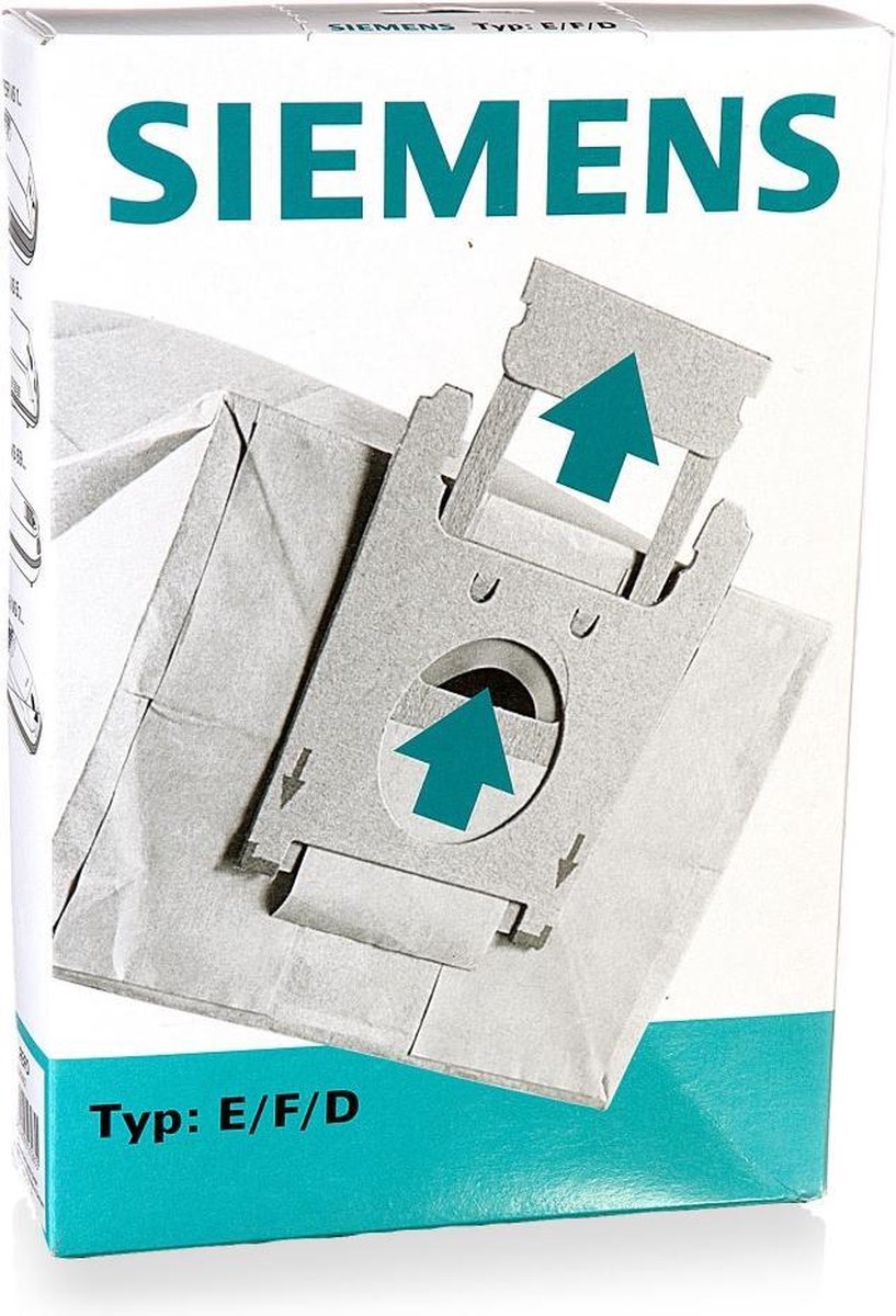 Siemens - Stofzuigerzak papier -  type D/E/F 5st.