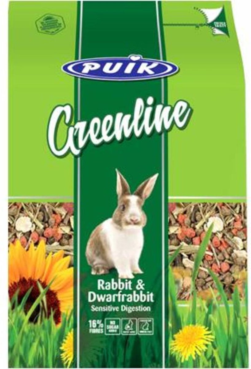 Puik Greenline Konijn & Dwergkonijn Sensitive 1