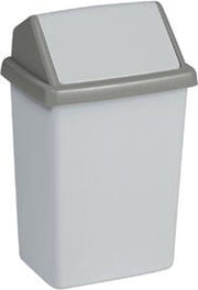 Allibert Eclipse afvalbak 10 L - grijs-graniet