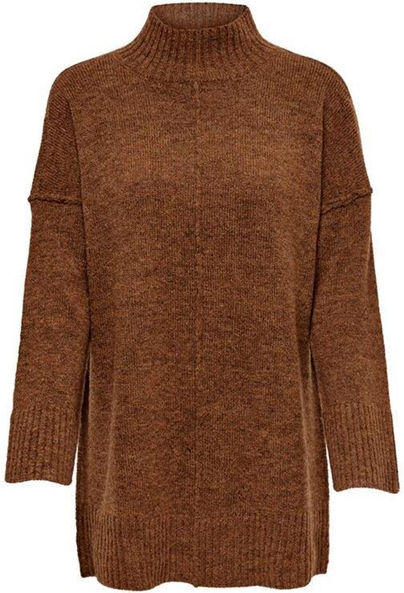Onlelaina l/s long pullover Ginger bread/Melange