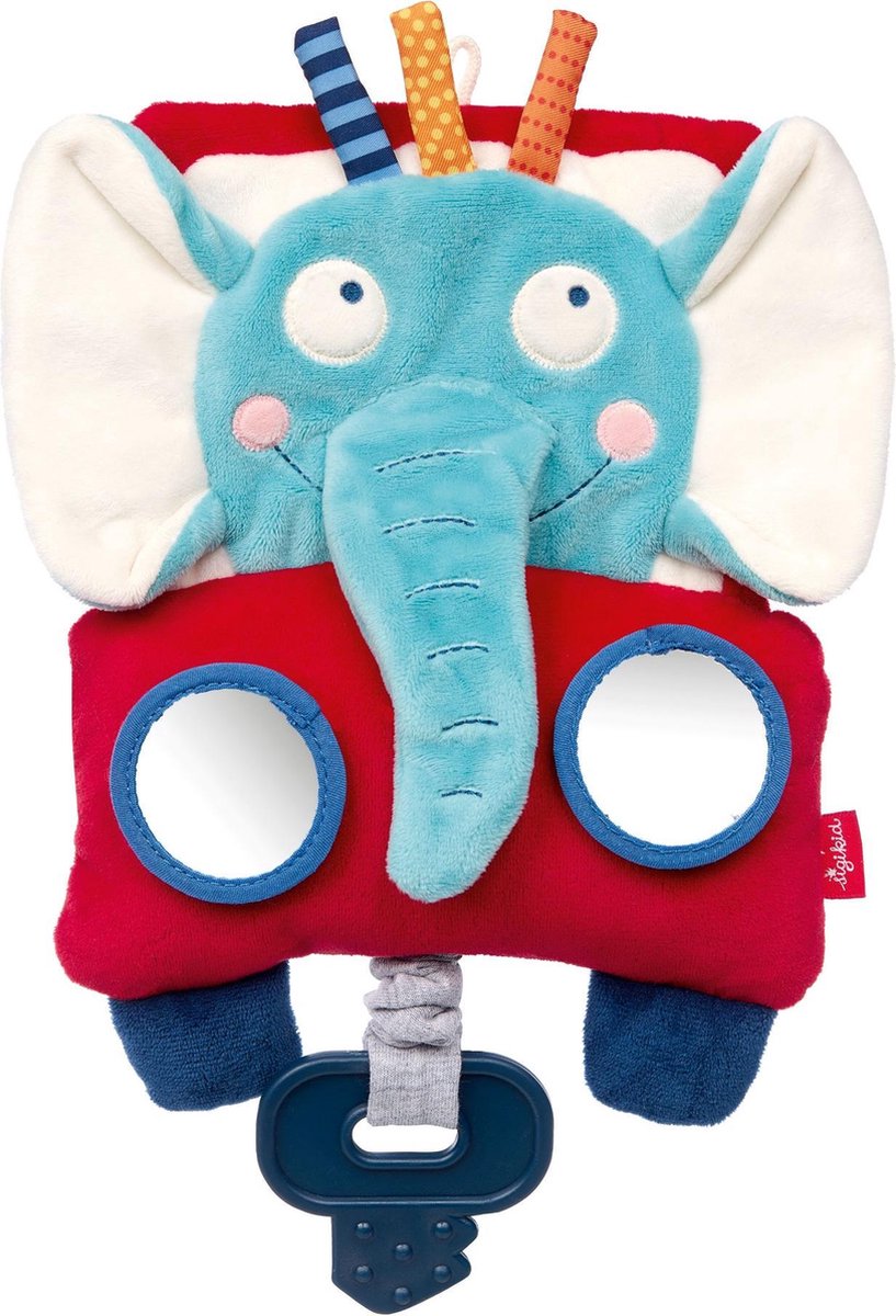 sigikid Activiteiten knuffeldoekje olifant
