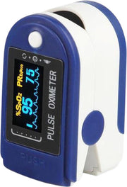 Saturatiemeter – Oximeter en Hartslagmeter – Zuurstofmeter via vinger – Pulse Oximeter – Saturatiemeters – Multifunctioneel en Energiebesparende functie