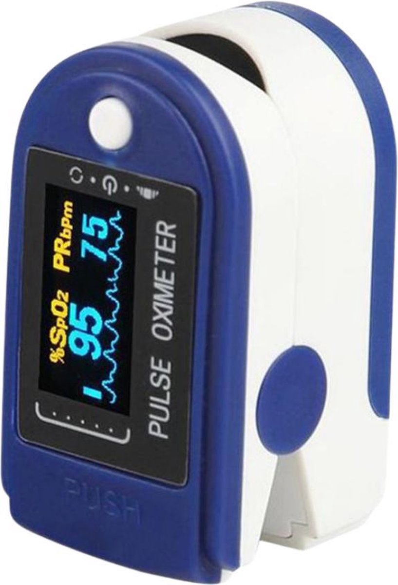 Saturatiemeter – Oximeter en Hartslagmeter – Zuurstofmeter via vinger – Pulse Oximeter – Saturatiemeters – Multifunctioneel en Energiebesparende functie