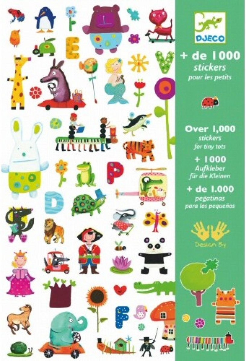 Stickers (1000) - Kleine kinderen