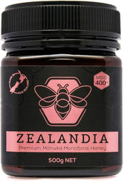 Zealandia premium manuka honing MGO 400+ 500g  - Honing vloeibaar - Premium kwaliteit - 100% natuurlijk