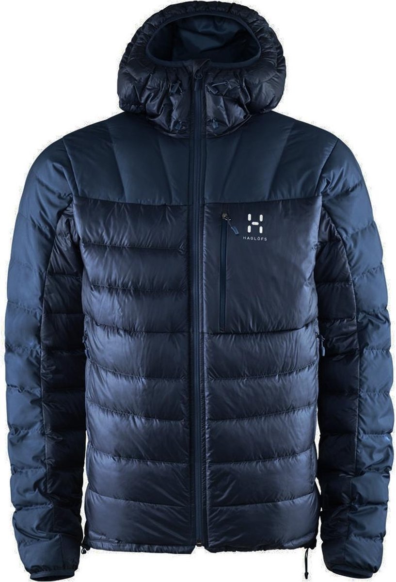 Haglöfs - Bivvy Down Hood - Blauw - Heren - maat  S