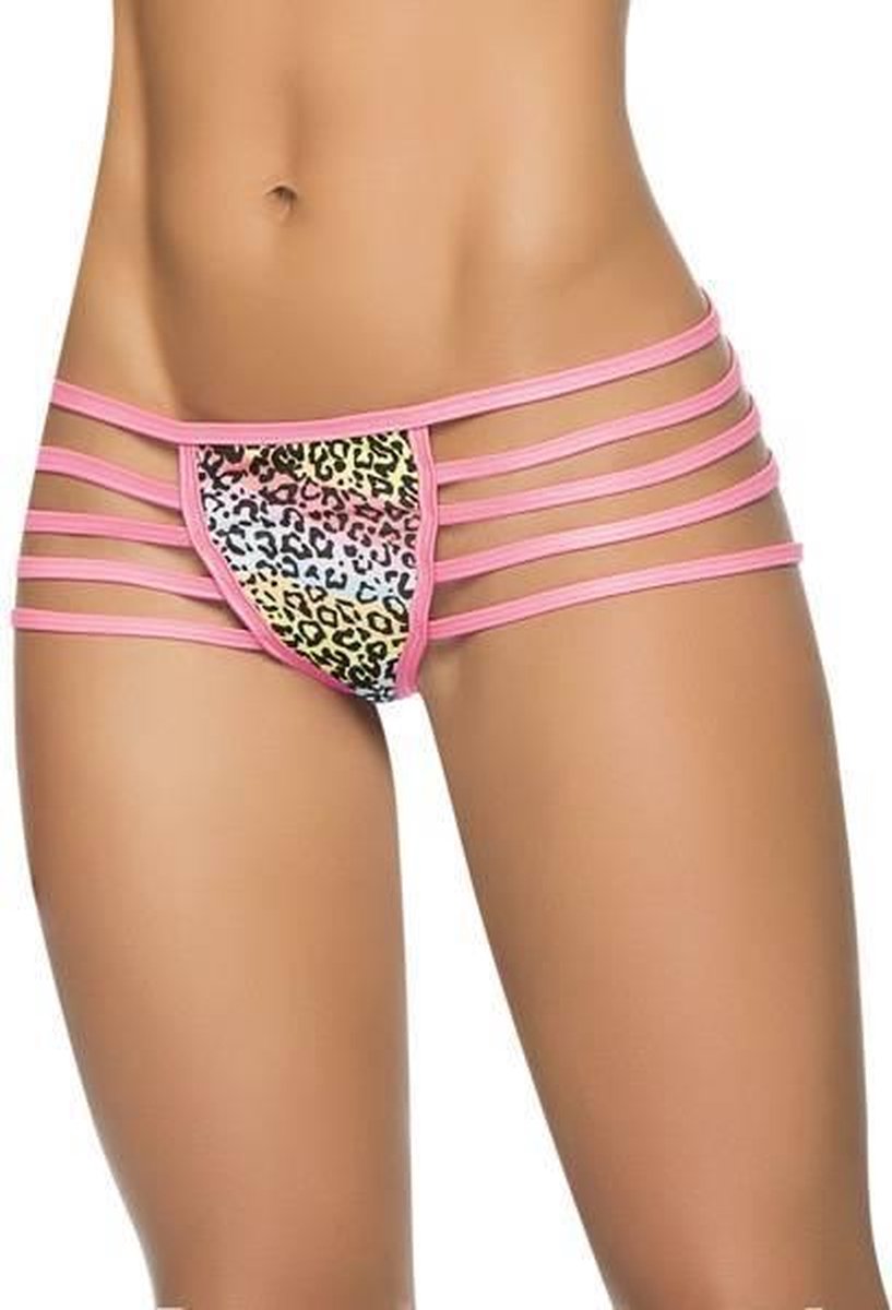 Strappy panty (tiger print)