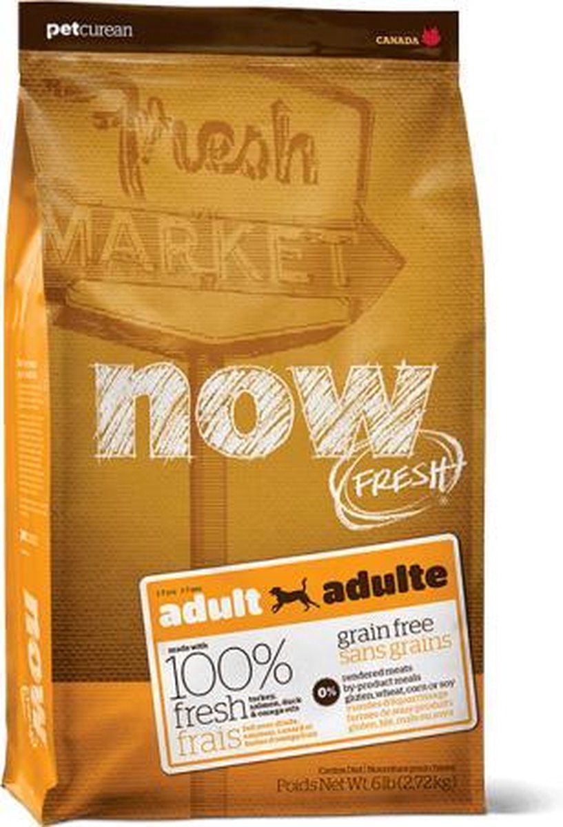 Petcurean NOW FRESH Graanvrij Adult (2.72 kilo)
