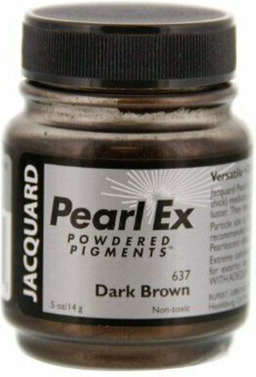 Jacquard Pearl Ex Pigment 14 gr Donkerbruin