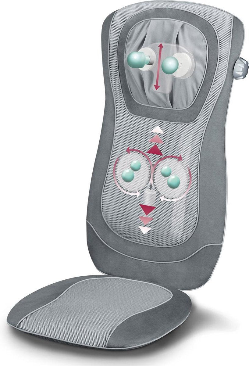 Beurer MG205 - Shiatsu massagekussen - Extra dun - Timer