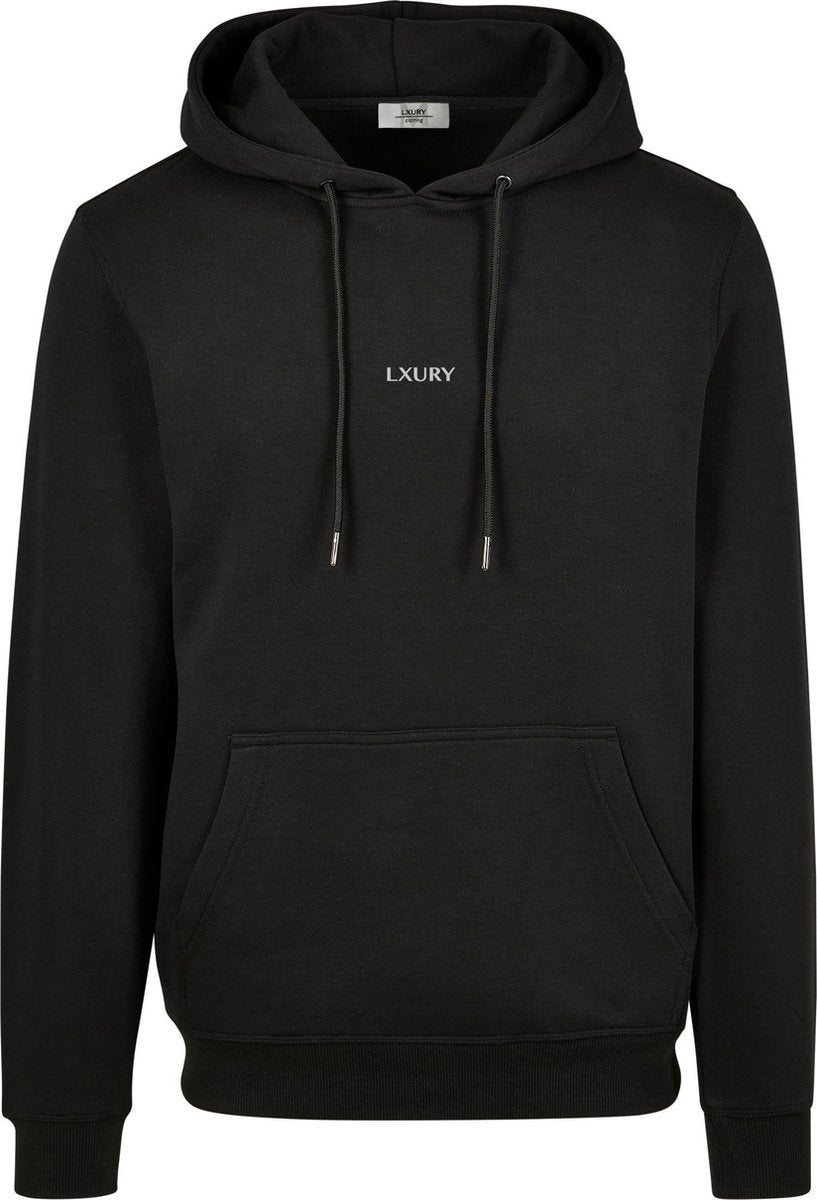 LXURY Fitness Hoodie Zwart Maat M - Trui - Heren - Sportkleding - Sport Trui - Katoen - Polyester - Casual