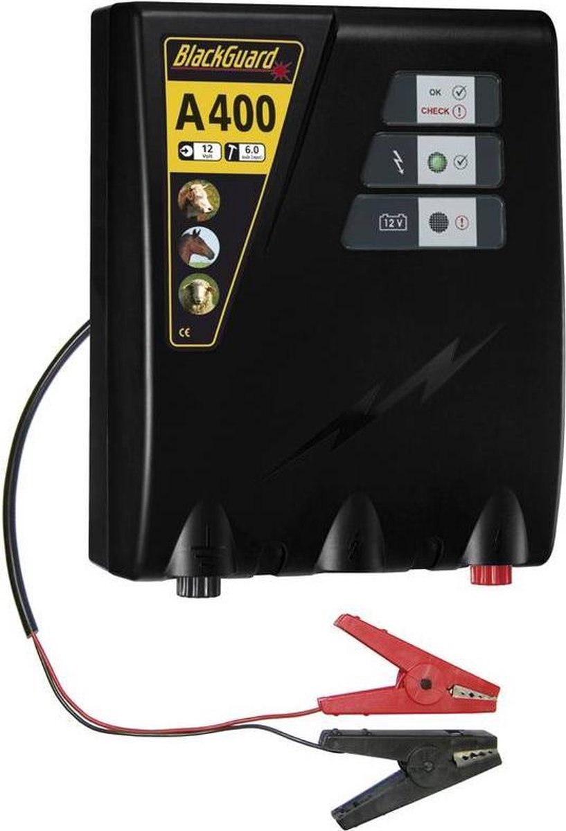 BlackGuard Schrikdraadapparaat A400 12V