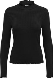 JdY JDYFRANSISKA L/S RIB TOP JRS Dames Top - Maat XL