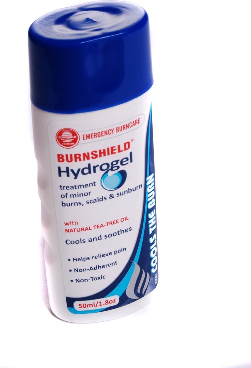 Burnshield brandwonden gel in flacon 50 ml - sixpack