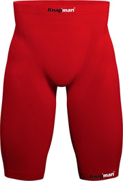 Knapman Zoned Compression Short 45% Rood | Compressiebroek (Liesbroek) voor Heren | Maat XXL