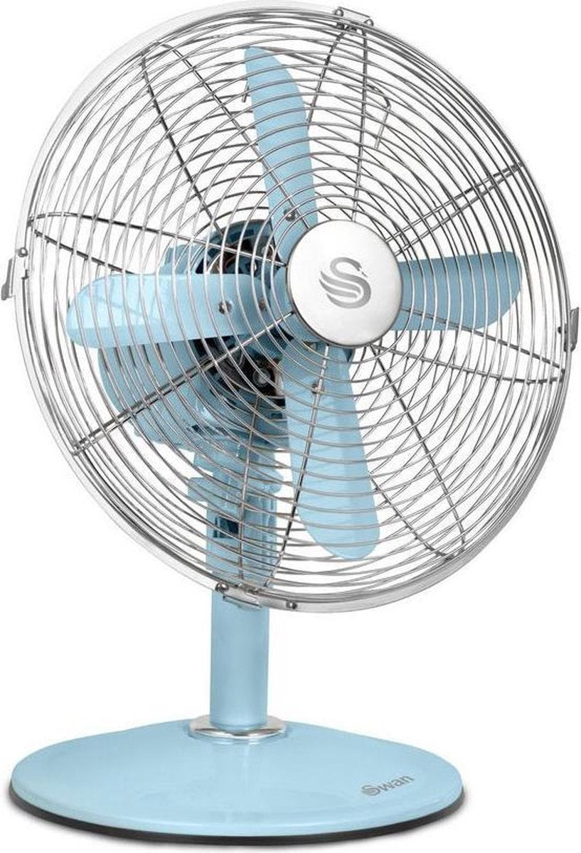 Swan Tafelventilator - 12 inch - Blauw