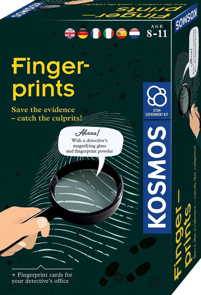 Kosmos Experimenteerset Fingerprints Junior