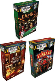 Escape Room uitbreidingsvoordeelset Uitbreidingsset Escape Room The Game Murder Mystery & Identity Games Escape Room - Casino - uitbreidingsset & Uitbreidingsset Escape Room The Game Welcome to Funland