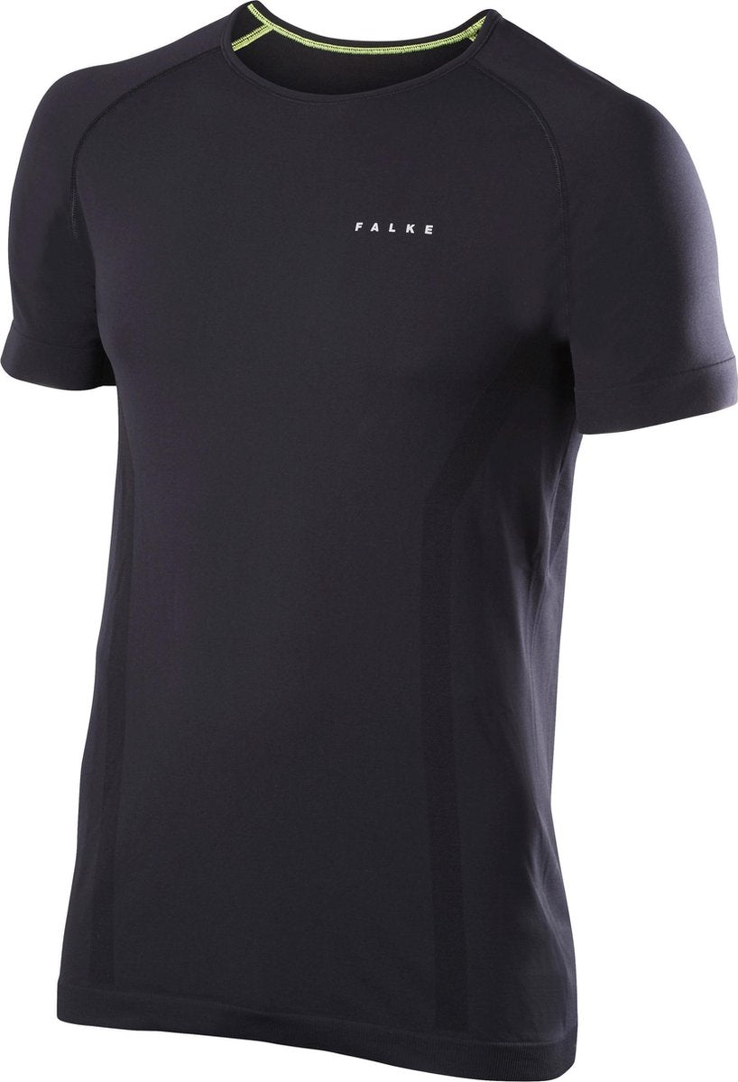 FALKE Warm Shortsleeve Shirt Comfort Heren 39612 - Zwart 3000 black Heren - S