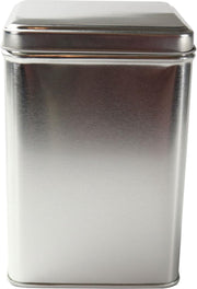 Shamila Theeblik Vierkant 250 gram - Zilver - Blik - 250 gram