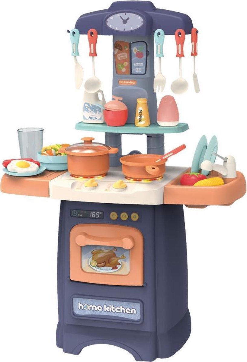 Luna Speelkeuken 45 x 62 cm blauw