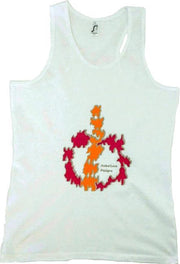 Anha'Lore Designs - Tribal - Tanktop - Wit - XL