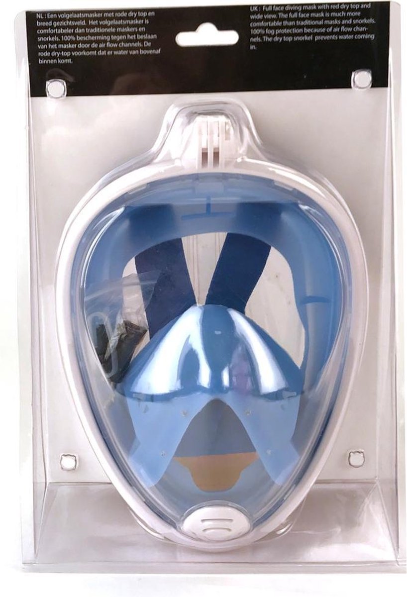 Alert Splash Duikbril Masker L-XL Blauw