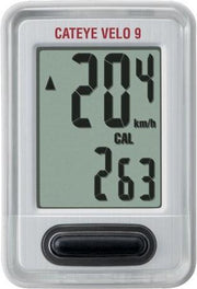 Cateye CC-VL820 Velo 9 - Fietscomputer - Bedraad - Wit