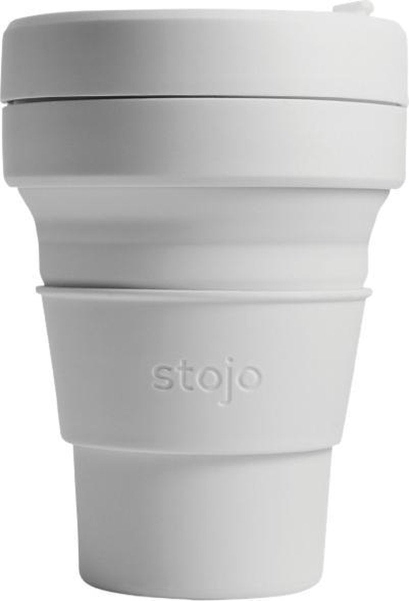 Stojo To Go-beker Mini Cashmere Opvouwbaar 237 Ml Pp Grijs