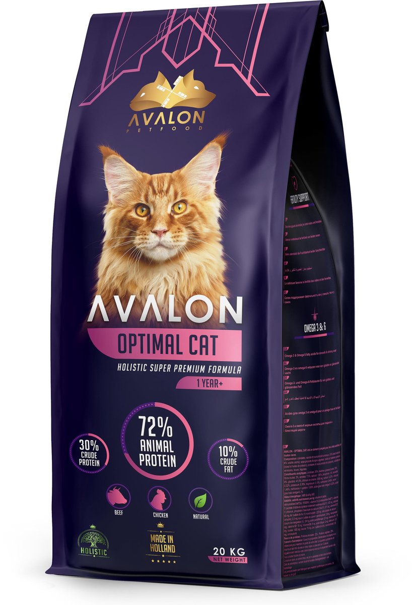 AVALON Optimal Cat - Kattenvoer - 20KG