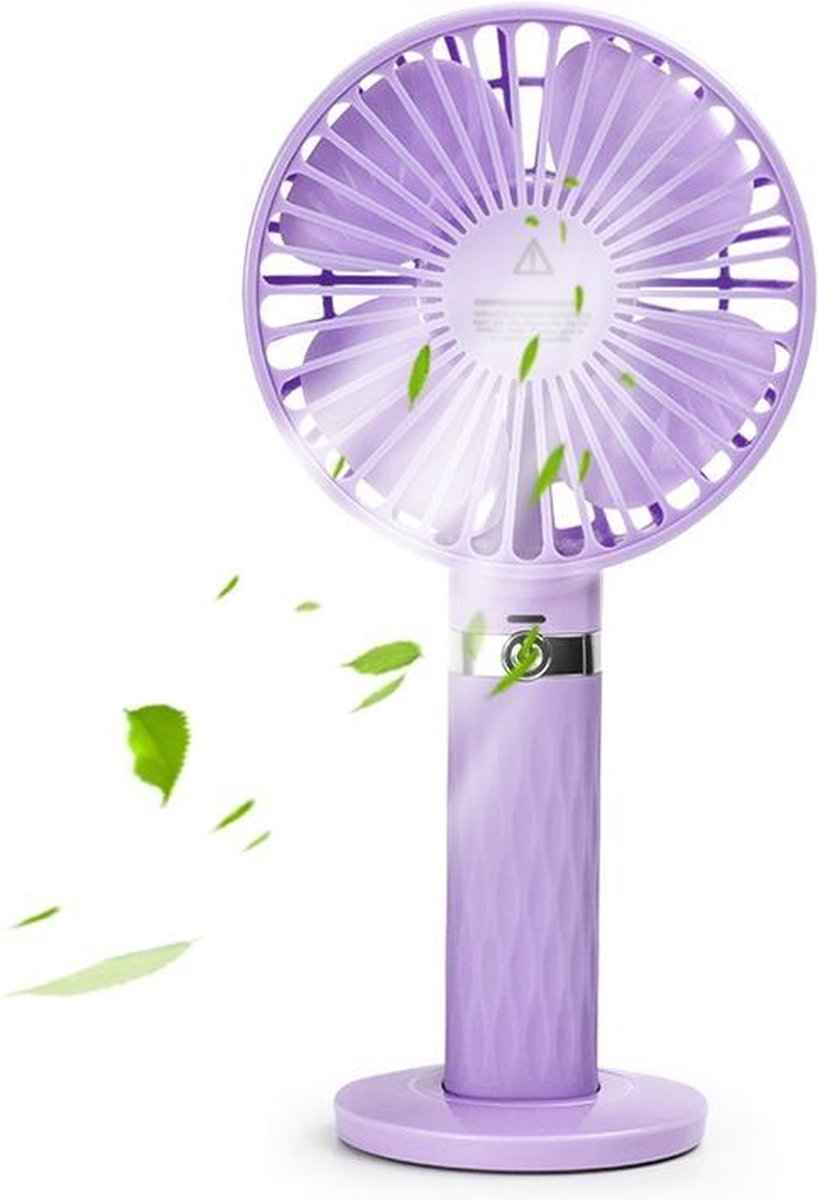 S8 Portable Mute Handheld Desktop Electric Fan
