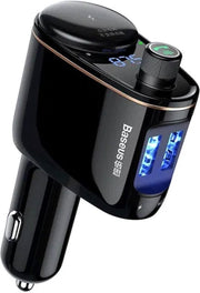 Baseus - Locomotive - BLuetooth FM Transmitter & Autolader