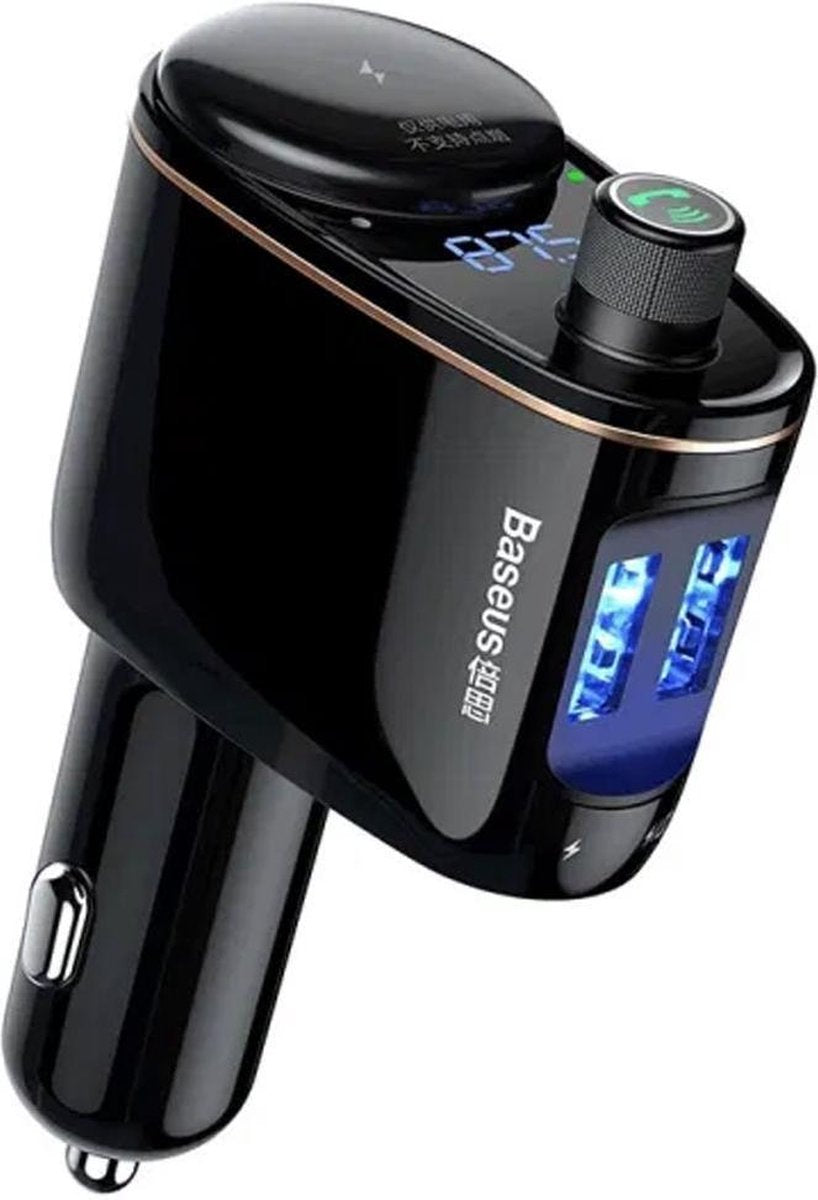 Baseus - Locomotive - BLuetooth FM Transmitter & Autolader