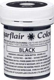 Sugarflair Chocolade Kleurstof - Zwart - 35g