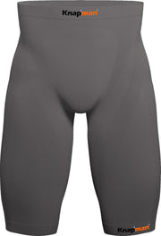 Knapman Zoned Compression Short 25% Grijs | Compressiebroek (Slidingbroek) voor Heren | Maat XXL