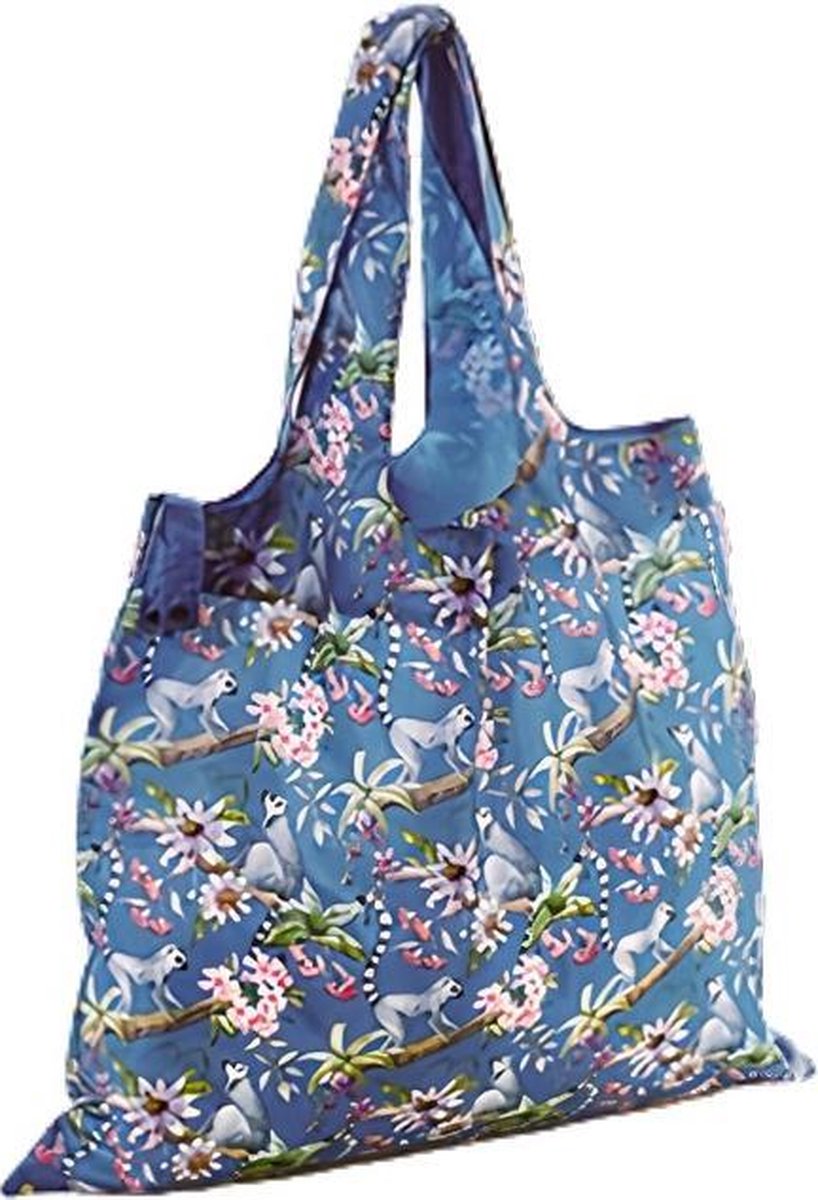 Cedon Shopper 50 X 20 Cm Polyester Blauw/roze